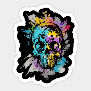 Skull Sticker